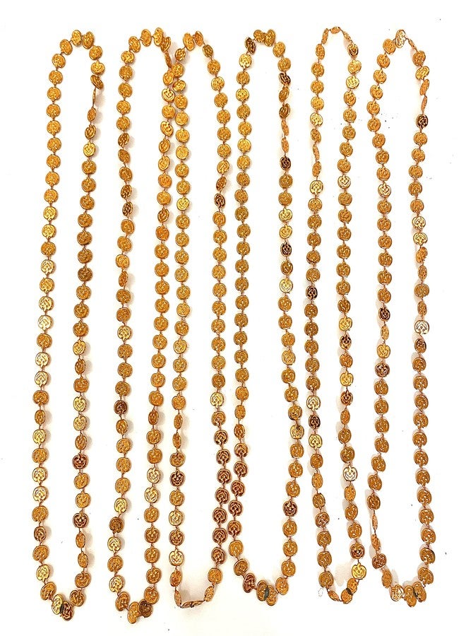 GZYSSL 48 Pcs Halloween Party Pumpkin Shaped Beads Necklaces Halloween Orange Pirate Party Beads Necklaces Decorations Accessory - Image 3